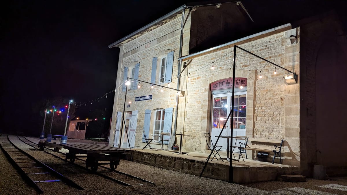 Gare des Lumières - Aisey sur Seine